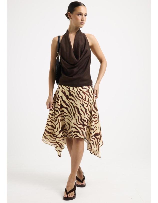 Alice In The Eve - Skye Plunge Cowl Top