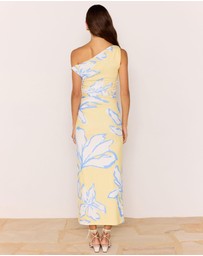 MINKPINK - Esme Asym Mesh Maxi Dress
