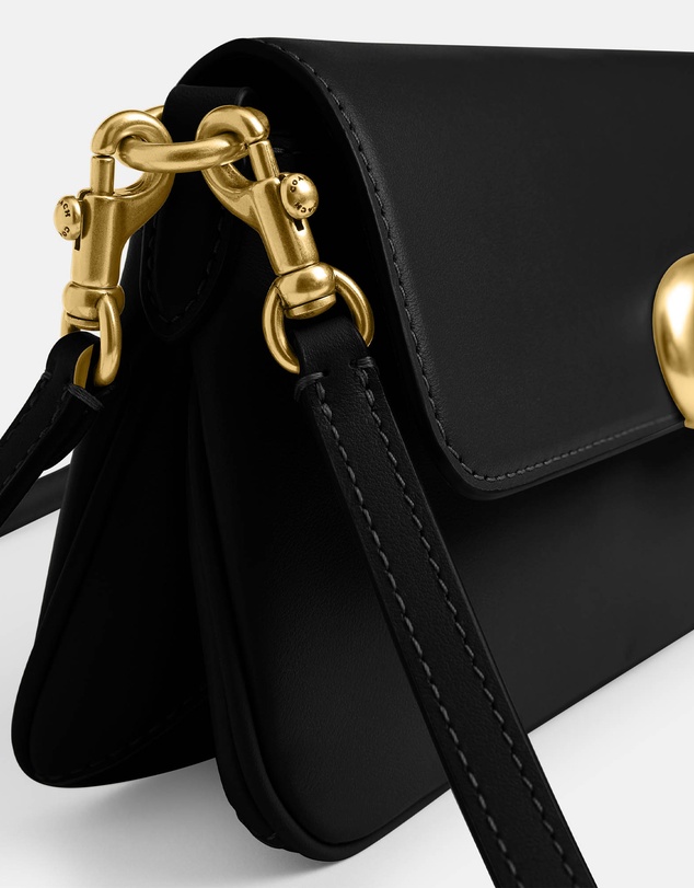 Coach - Refined Calf Leather Jet Shoulder Bag