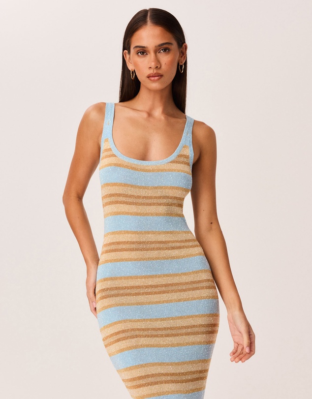 SNDYS - Malina Shimmer Maxi Dress