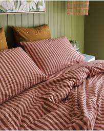 Mosey Me - Sundae Seersucker Flat Sheet