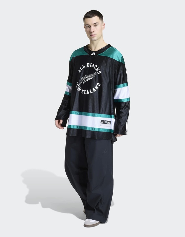 adidas Performance - All Blacks Ice Hockey Jersey Mens