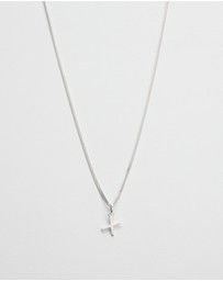 Kirstin Ash - X Outline Initial Necklace