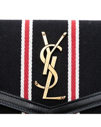 Pre-Loved by Azura Reborn - Pre-Loved Canvas Striped Uptown Pouch