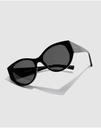 Hawkers Co - HAWKERS - Black MIRANDA Oversized Sunglasses Women UV400