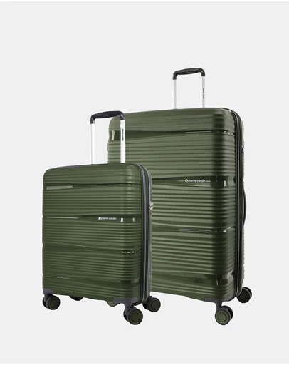 Pierre Cardin - Pierre Cardin Normandy Hard Shell Large and Cabin Bundle 2-Piece Set