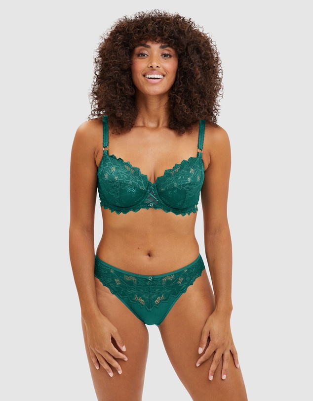 Sans Complexe - Arum Prima Underwire Unlined Scalloped Lace Bra