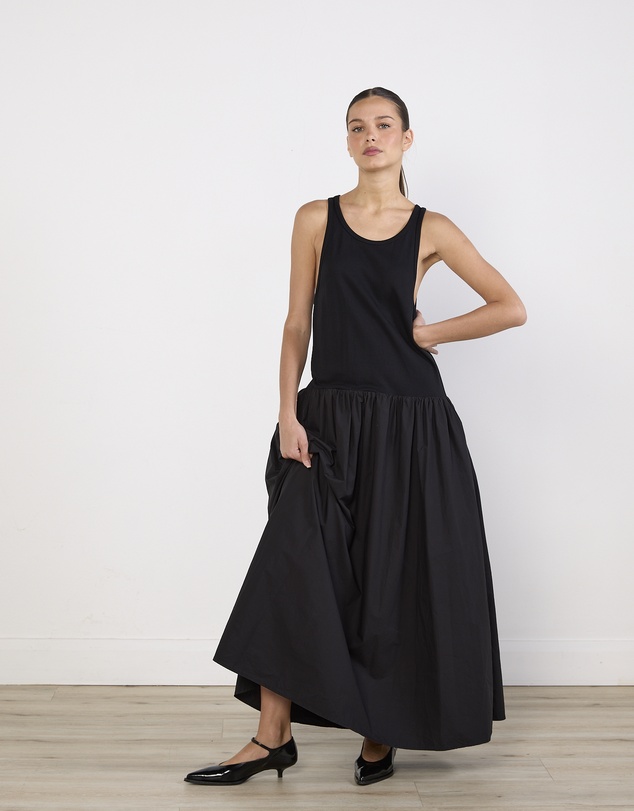 Cirkular - Pre-Loved - Solaqua Marlo Dress in Noir