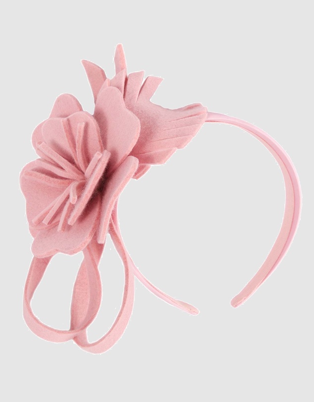 Max Alexander - Felt Pink Flower Fascinator