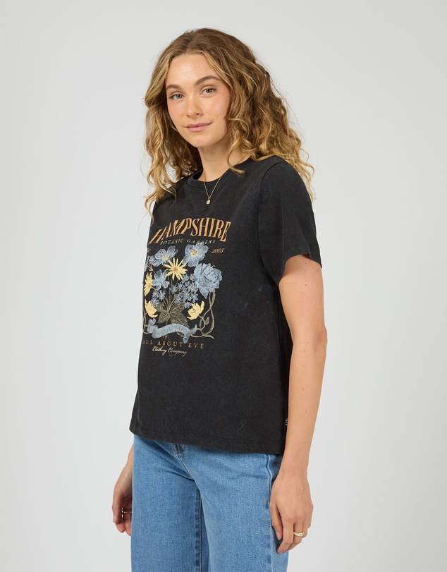 All About Eve - Hampshire Regular Tee Washed Black