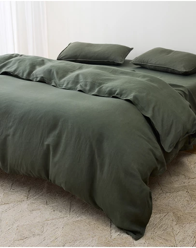 Sheet Society - Eve Linen Quilt Cover Set
