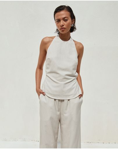Stone Pinstripe