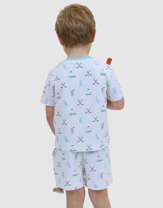 Sant And Abel - Kids Golf Short PJ Set