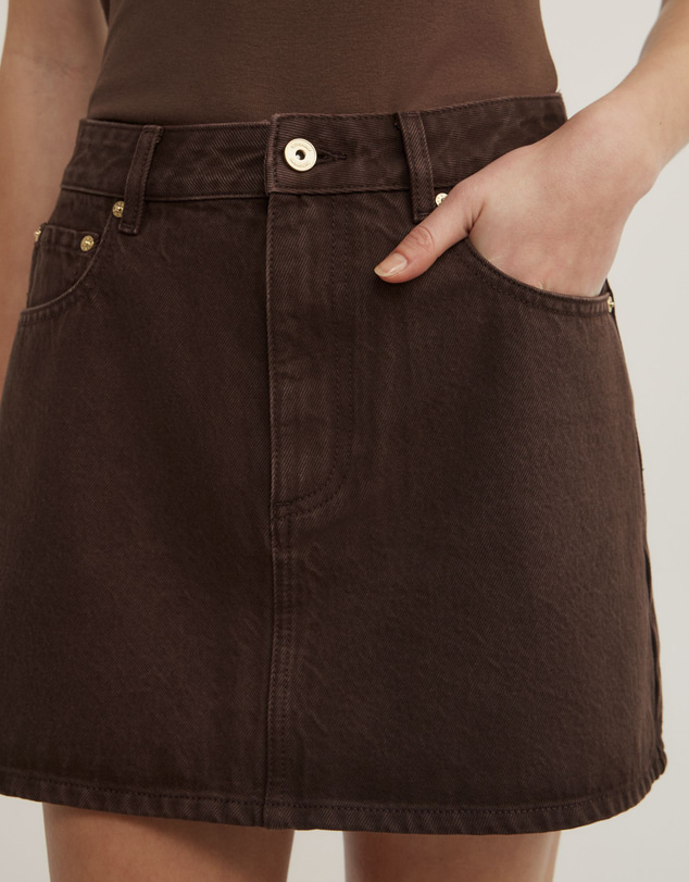 Witchery - Denim Mini Skirt
