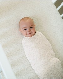Kynd Baby - Large Stretchy Swaddle in Rabbit