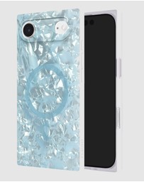 Flaunt - Flaunt Square Icy Blue Pearl MagSafe Case for iPhone 17 Air