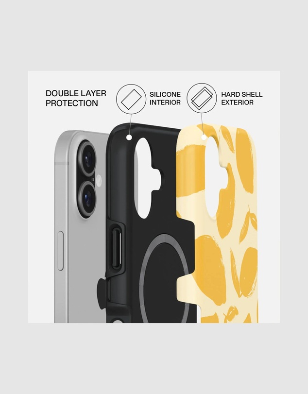 Burga - Burga iPhone 17 Tough Magsafe Case Lemon Tart