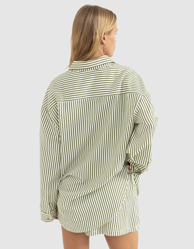 Rhythm - Cove Stripe Long Sleeves Shirt