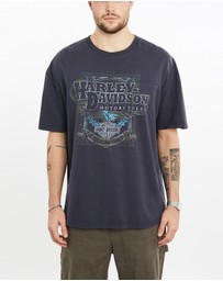 Vintage by The Real Deal - Pre Loved - Vintage Harley Davidson Denali Alaska Tee