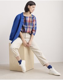 Seasalt - Seasalt Cornwall Blue Riding High Top