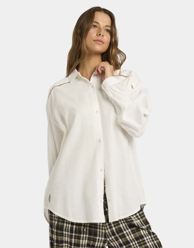 Billabong - Womens Coastal Crush Long Sleeve Shirt