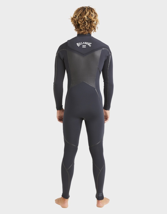 Billabong - Mens 4/3mm Absolute Natural Chest Zip Steamer Wetsuit