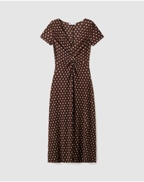 M.N.G - Printed Midi-Dress