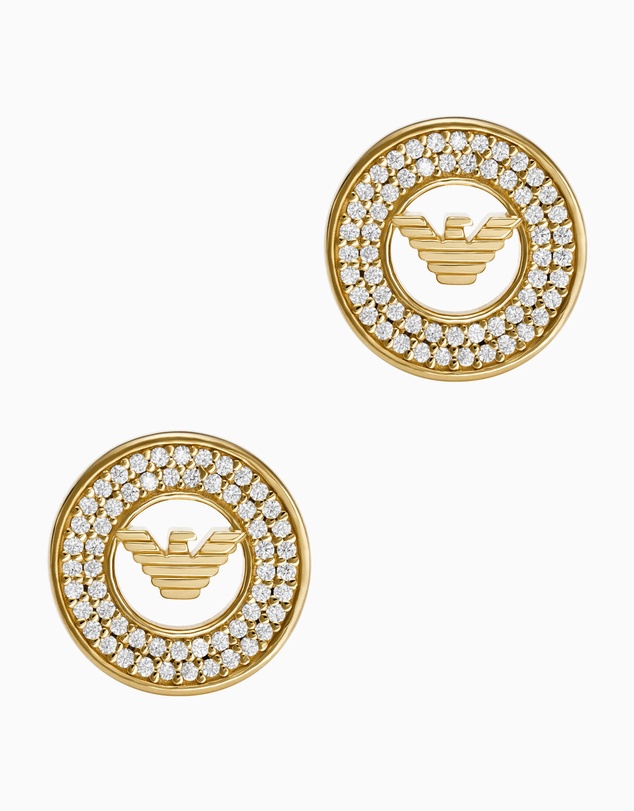 Emporio Armani - Gold Tone Earring