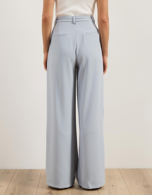 Atmos&Here - Rosa Wide Leg Tailored Pleated Pants