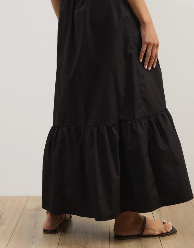 Atmos&Here - Andy Cotton Poplin Midi Dress