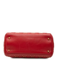 Pre-Loved by Azura Reborn - Pre-Loved Medium Lambskin Cannage Studded Supple Lady Dior