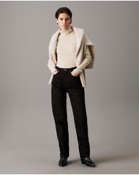 Calvin Klein Jeans - High Rise Straight Jeans
