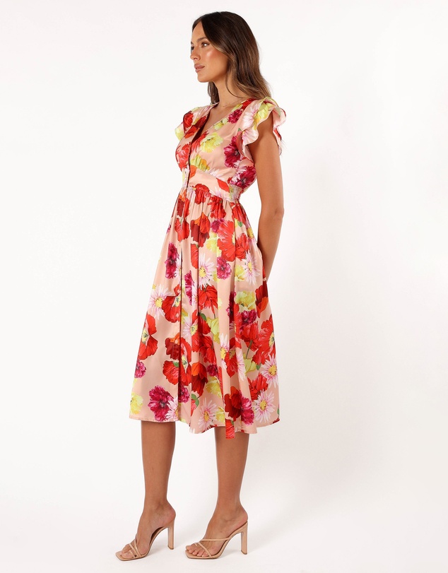 Petal & Pup - Larkspur Midi Dress - Floral