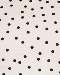 Petal & Pup - Kansas Mini Dress - White Polka Dot