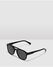 Hawkers Co - HAWKERS - Polarized Black Dark DIVER Sunglasses for Men and Women UV400