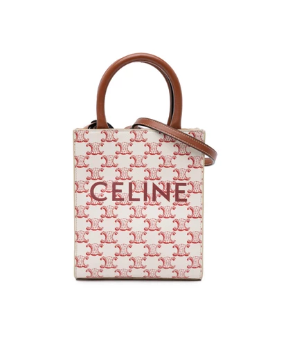 Pre-Loved by Azura Reborn - Pre-Loved celine Vertical Cabas Printed Tote Bag