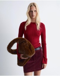 & Other Stories - Rib-Knit Wool Boatneck Top