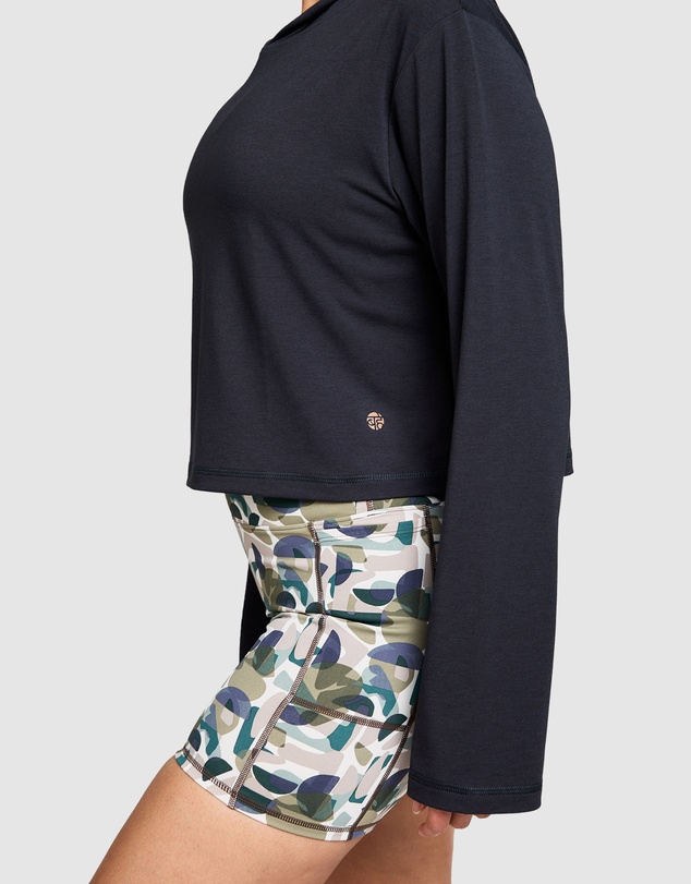 BAHE - Zephyr Short Boxy Hooded Tee