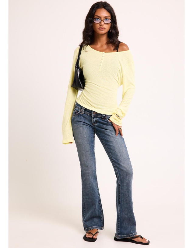 Subtitled - Delta Sheer Long Sleeve Top