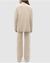 Seed Heritage - Fleck Mock Neck Slouch Knit