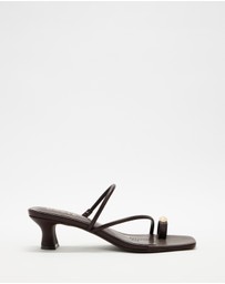 Dazie - Rory Strappy Kitten Heels