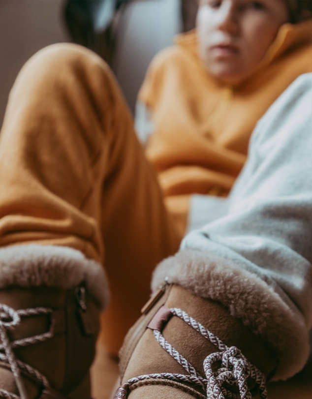 Olive & The Captain - Marigold Cosy Block Track Pants