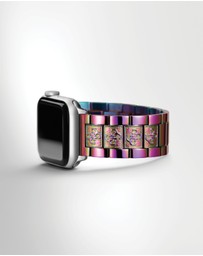 GUESS - Guess Apple Band - Anna Iridescent Gold Logo 38-40mm