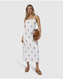 Belle & Bloom - She Blooms Floral Midi Dress