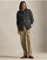 Polo Ralph Lauren - Custom Fit Plaid Brushed Flannel Shirt