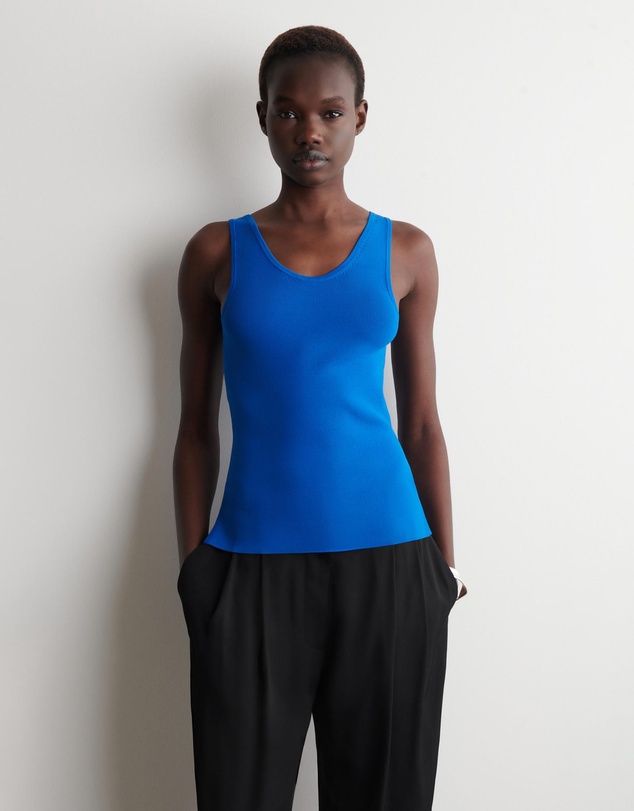 COS - Knitted Scoop-Neck Tank Top
