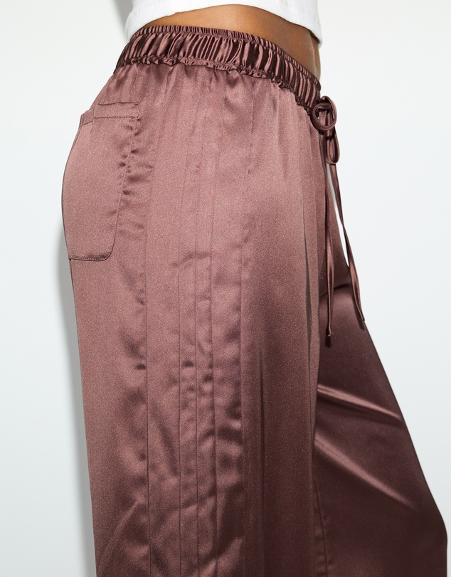 Dazie - Honey Satin Pants