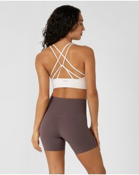 Lorna Jane - Lotus No Chafe Phone Pocket 14cm Bike Shorts