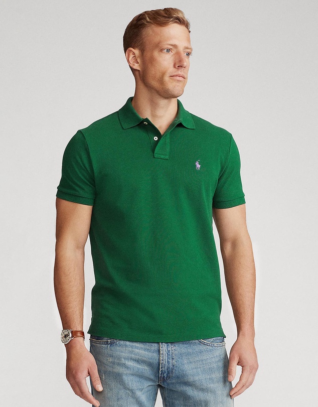 Polo Ralph Lauren - Custom Slim Fit Mesh Polo Shirt