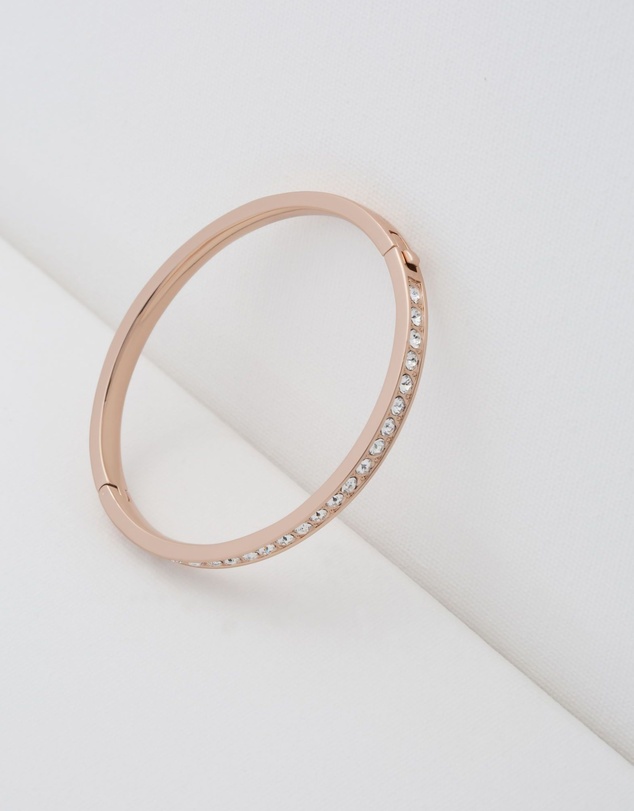 Ted Baker - Clemara Crystal Hinge Bangle Bracelet